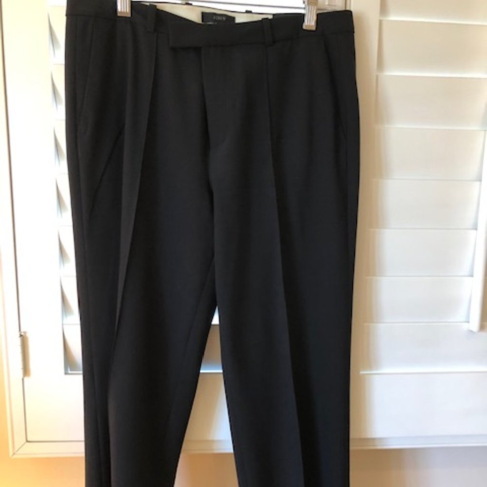 J. Crew black ankle trousers